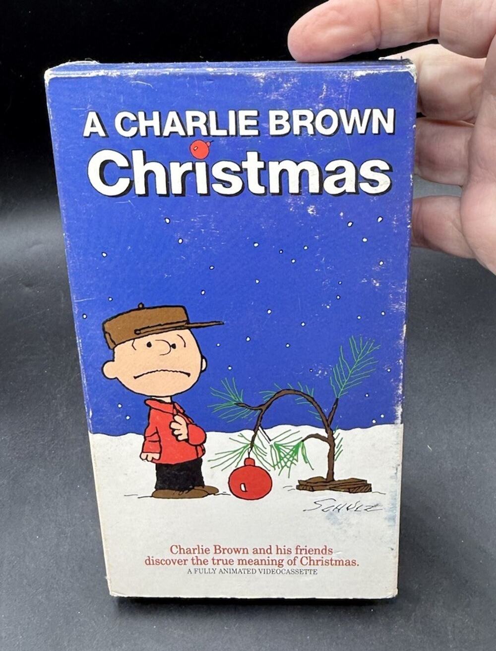 A Charlie Brown Christmas VHS By Shell RARE COVER EUC